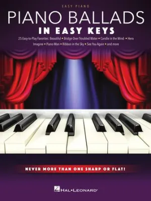 Piano Ballads - In Easy Keys (Easy Piano)