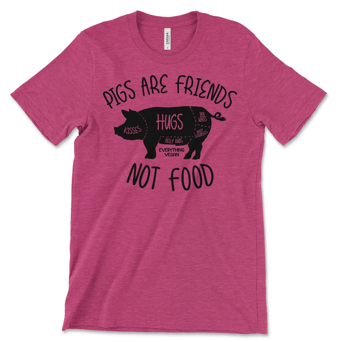 Pigs Are Friends Not Food Shirt