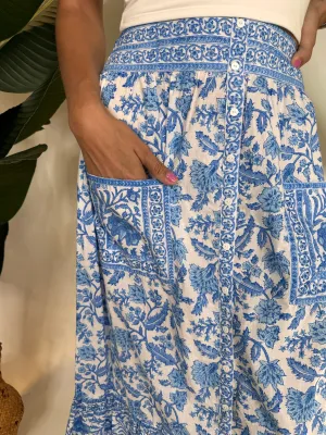 Pink City Prints Helena Skirt Oceana