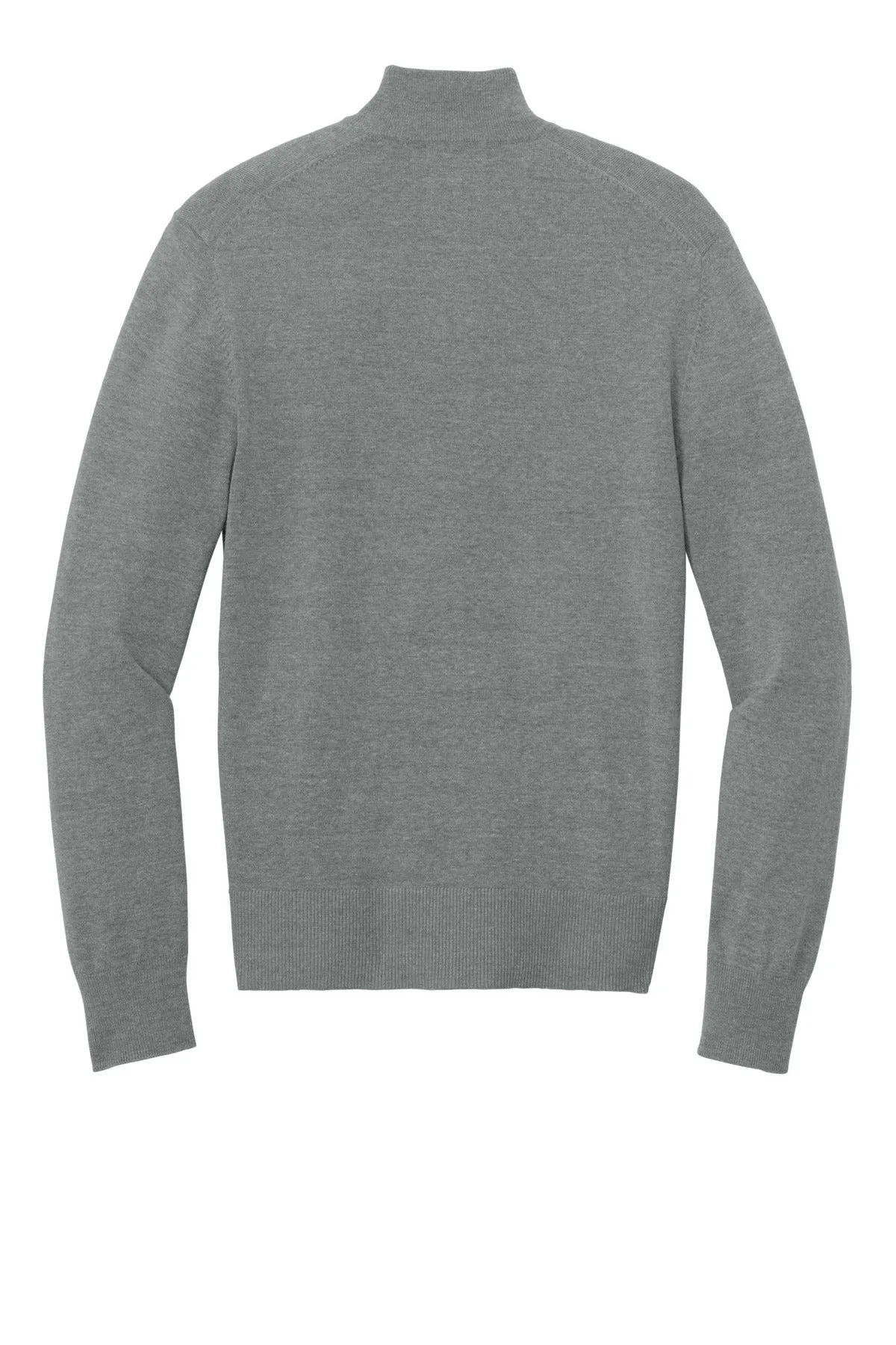 Port Authority Easy Care 1/4-Zip Sweater SW2900 Medium Heather Grey