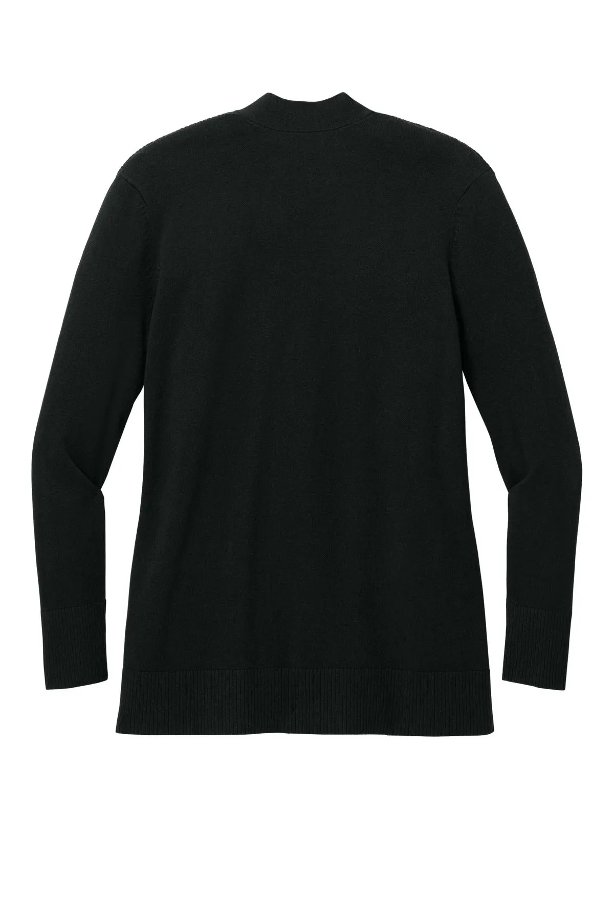 Port Authority Women's Easy Care Open-Front Cardigan Sweater LSW2890 Deep Black