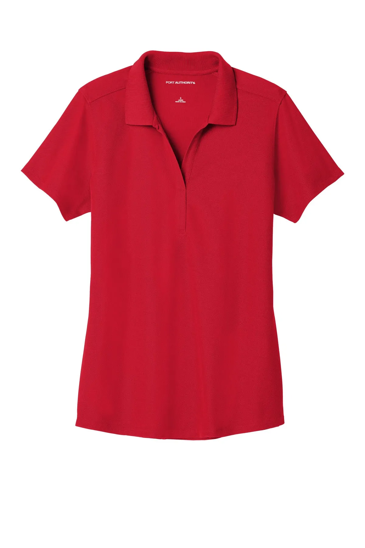 Port Authority  Women's EZPerformance  Pique Polo. LK600 Apple Red