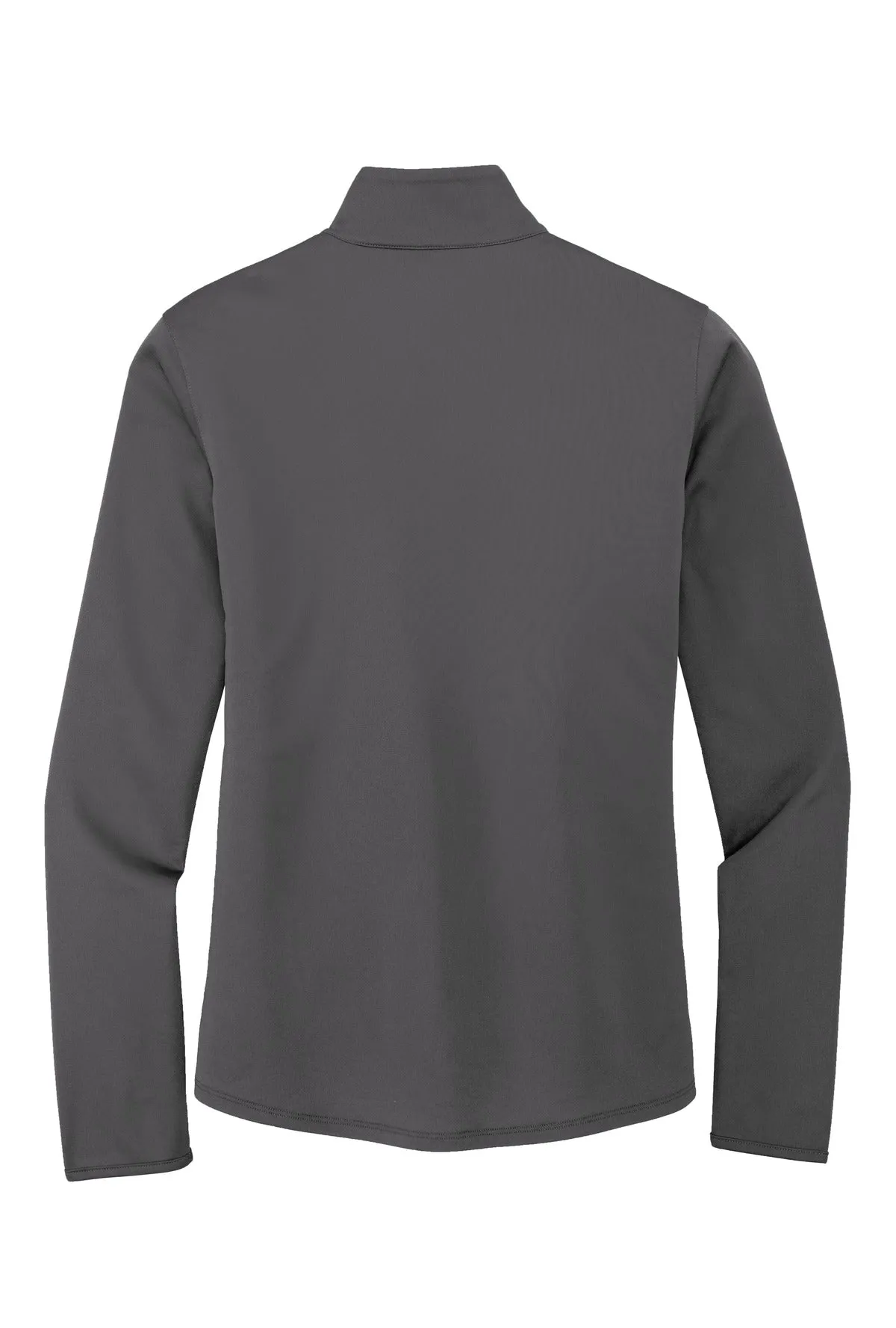 Port Authority  Women's Silk Touch  Performance 1/4-Zip LK584 Steel Grey/ Black