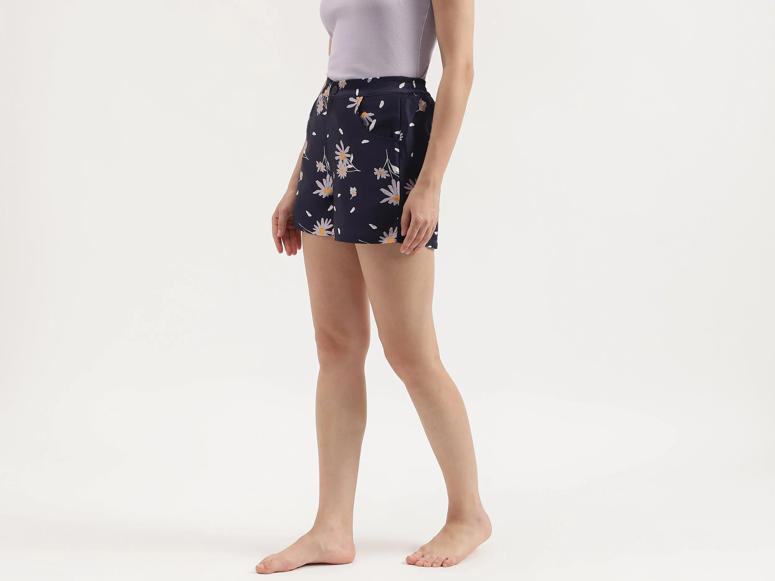 Printed Regular Fit Shorts