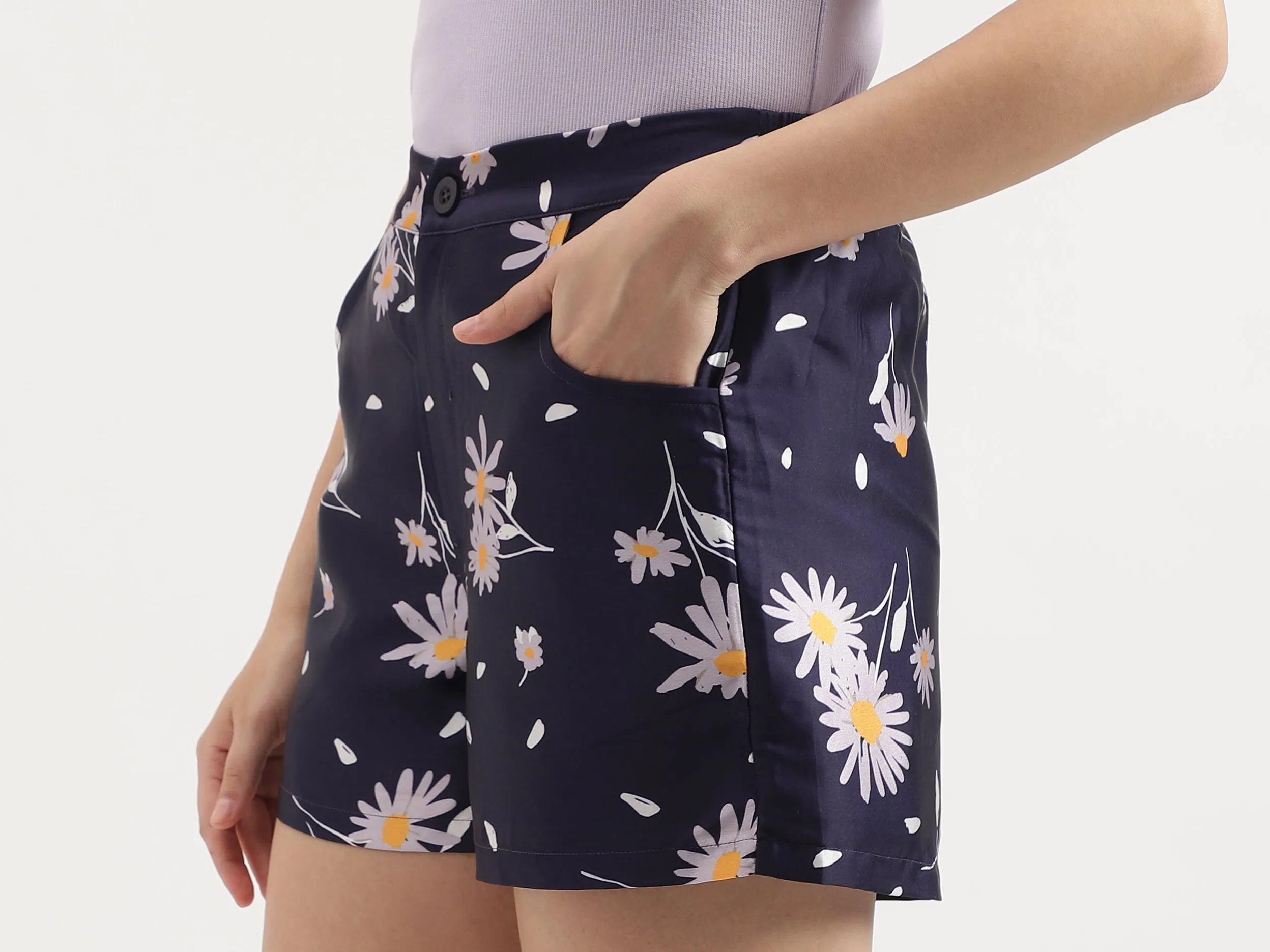 Printed Regular Fit Shorts
