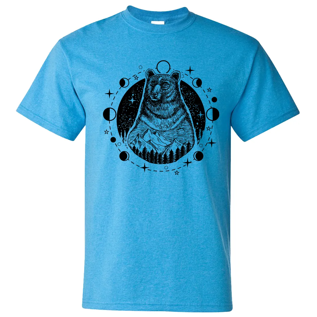 Psychic Moon Forest Grizzly Asst Colors T-shirt/tee