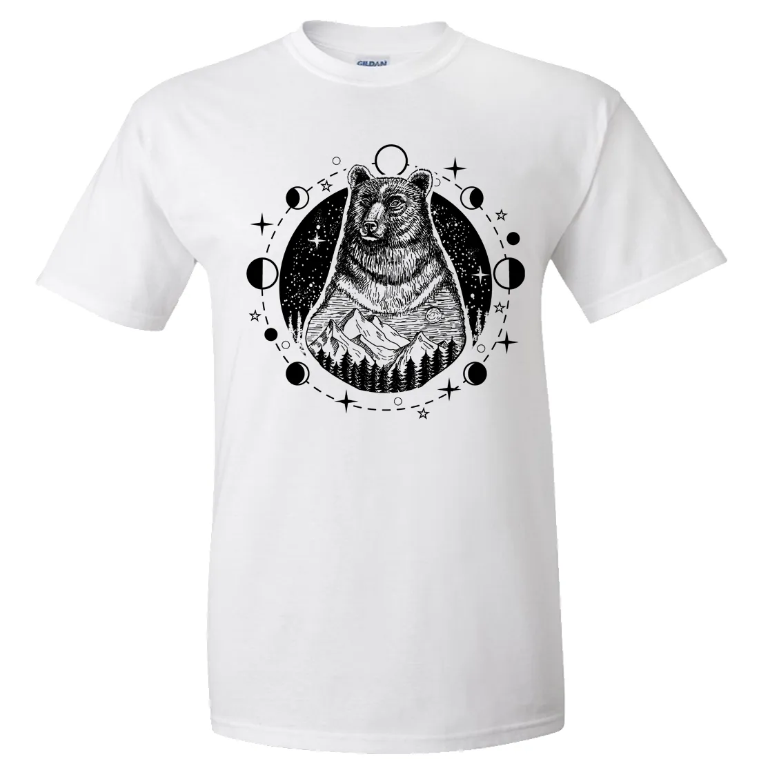 Psychic Moon Forest Grizzly Asst Colors T-shirt/tee