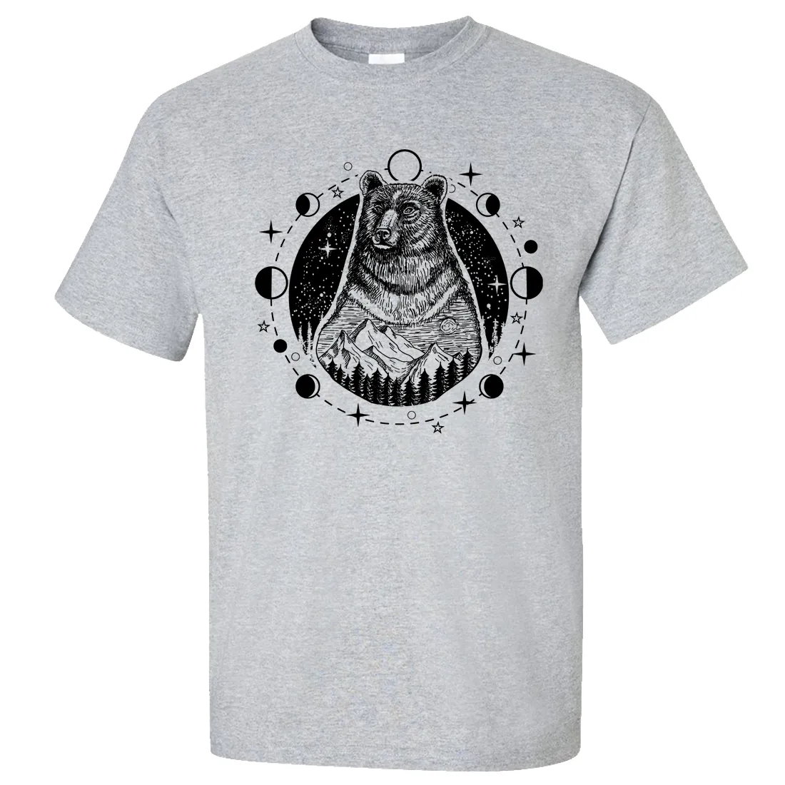 Psychic Moon Forest Grizzly Asst Colors T-shirt/tee