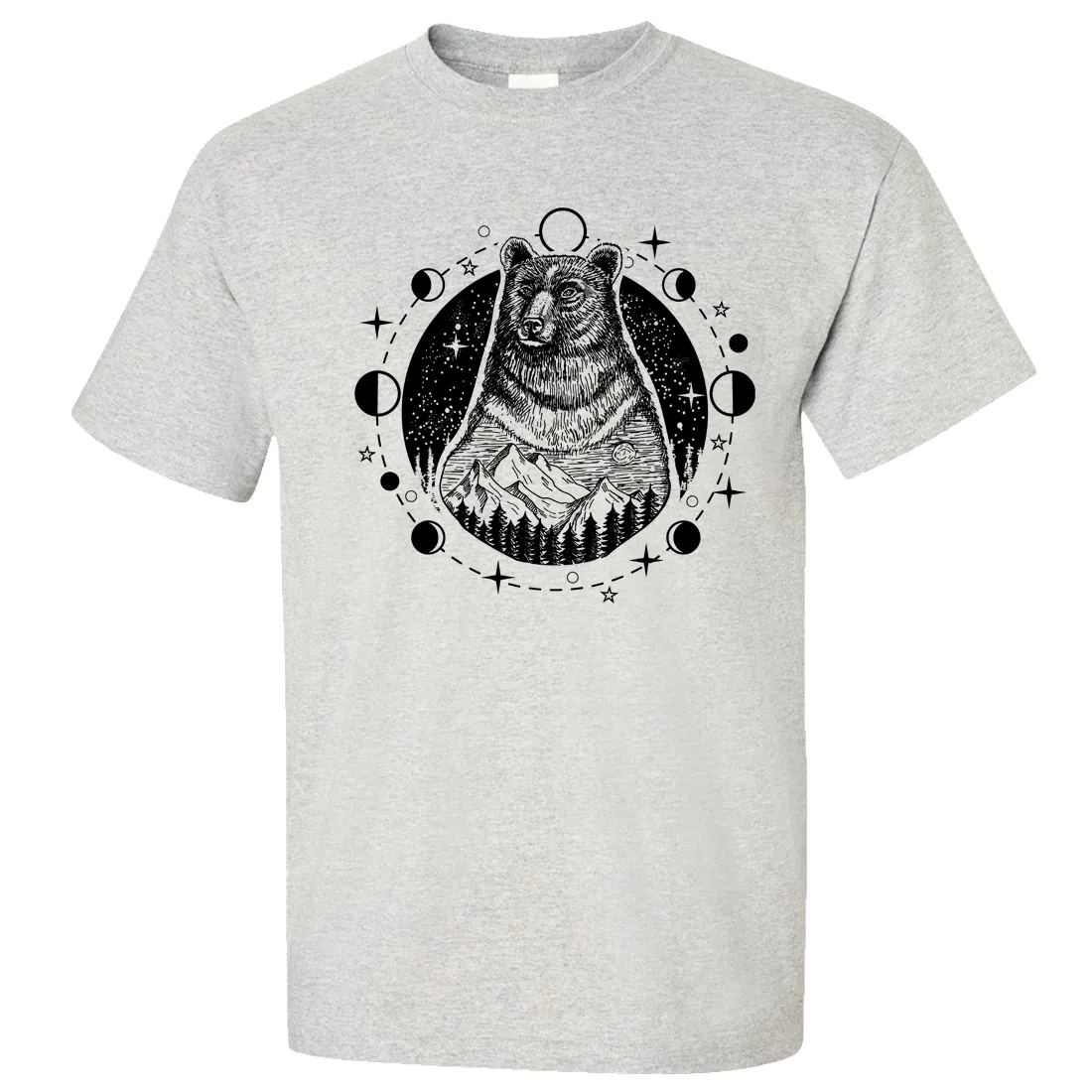 Psychic Moon Forest Grizzly Asst Colors T-shirt/tee