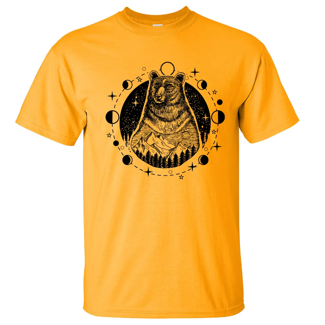Psychic Moon Forest Grizzly Asst Colors T-shirt/tee