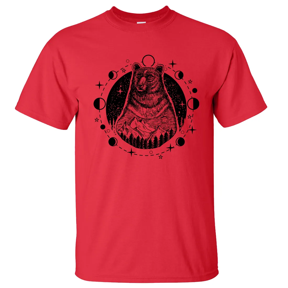 Psychic Moon Forest Grizzly Asst Colors T-shirt/tee