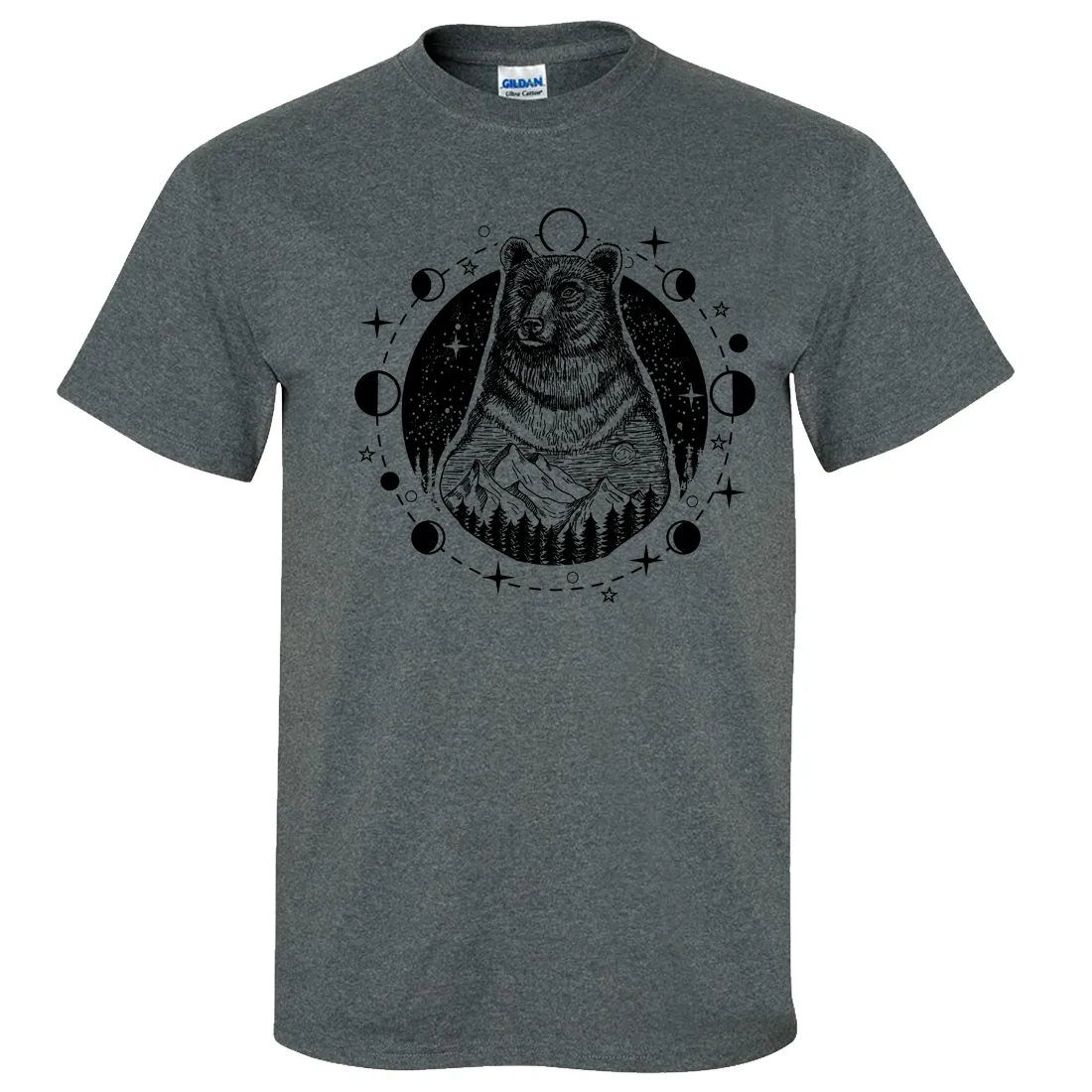 Psychic Moon Forest Grizzly Asst Colors T-shirt/tee
