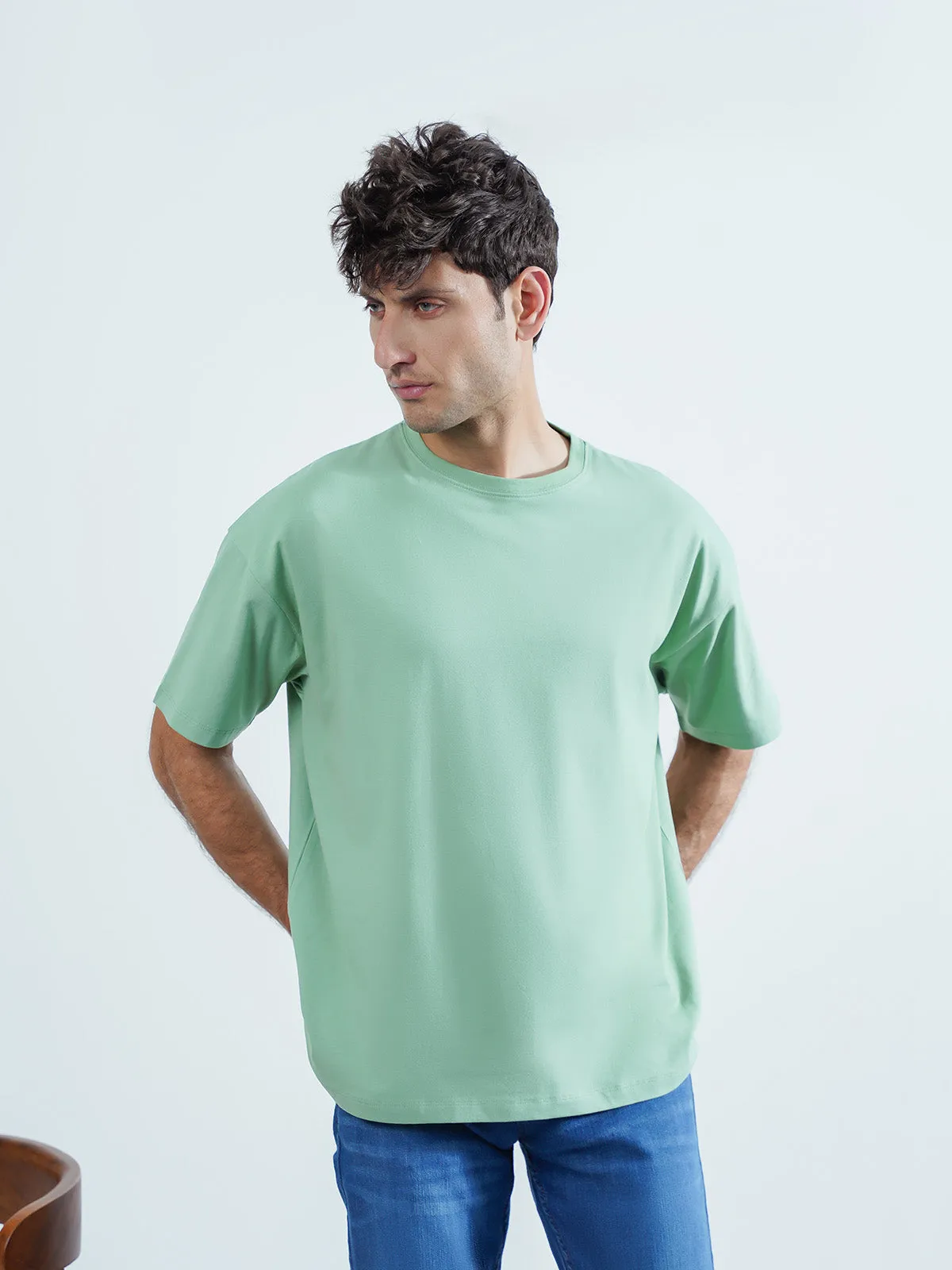 "ALAINA" Comfort Drop Shoulder T-Shirt