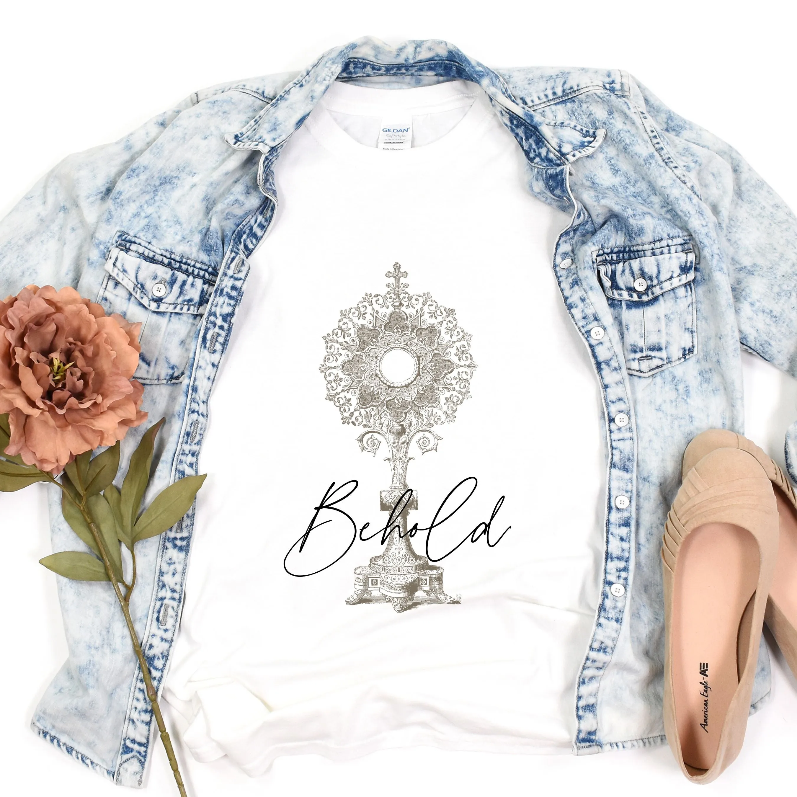 "Behold" Eucharistic T-Shirt