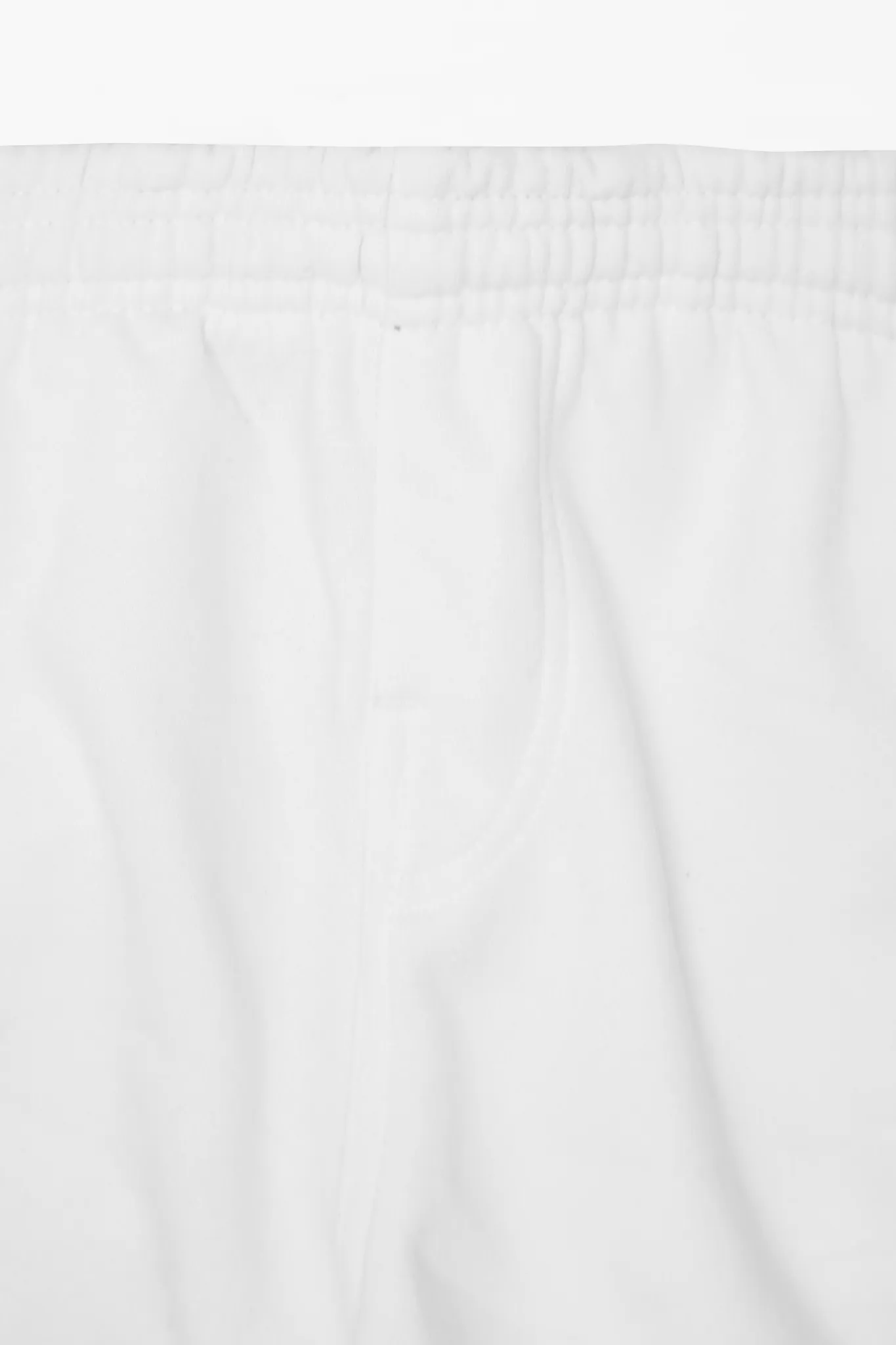 "CONTEMPO RETRO 2 PEACE" SWEATSHORTS IN WHITE