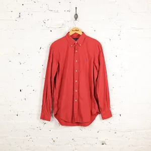 Ralph Lauren Classic Fit Shirt - Red - M