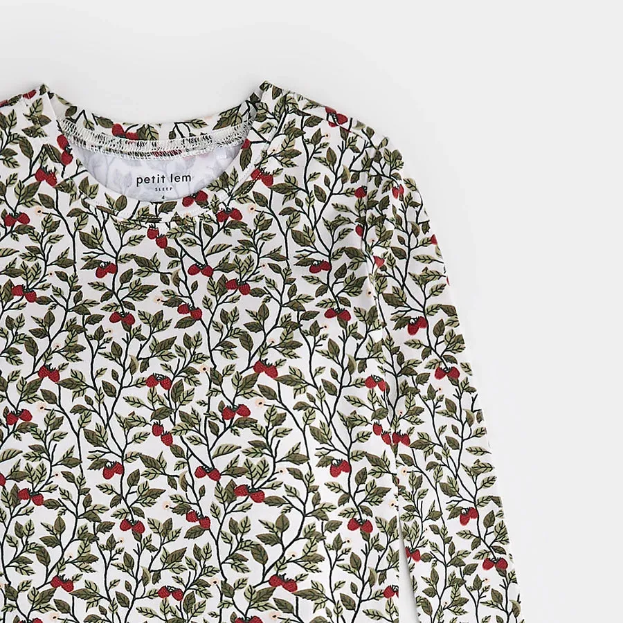 Raspberry Bush PJ Set