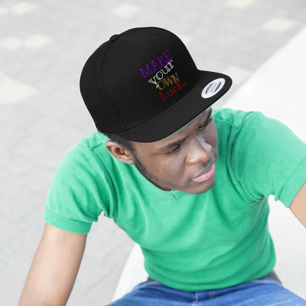 RAW SUSHI "MAKE YOUR OWN LUCK" snap back Hat
