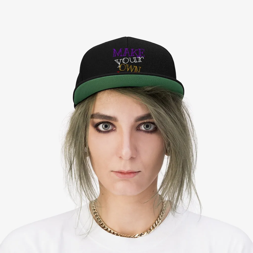 RAW SUSHI "MAKE YOUR OWN LUCK" snap back Hat