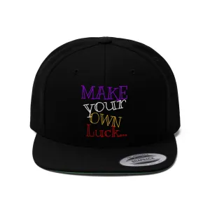 RAW SUSHI "MAKE YOUR OWN LUCK" snap back Hat