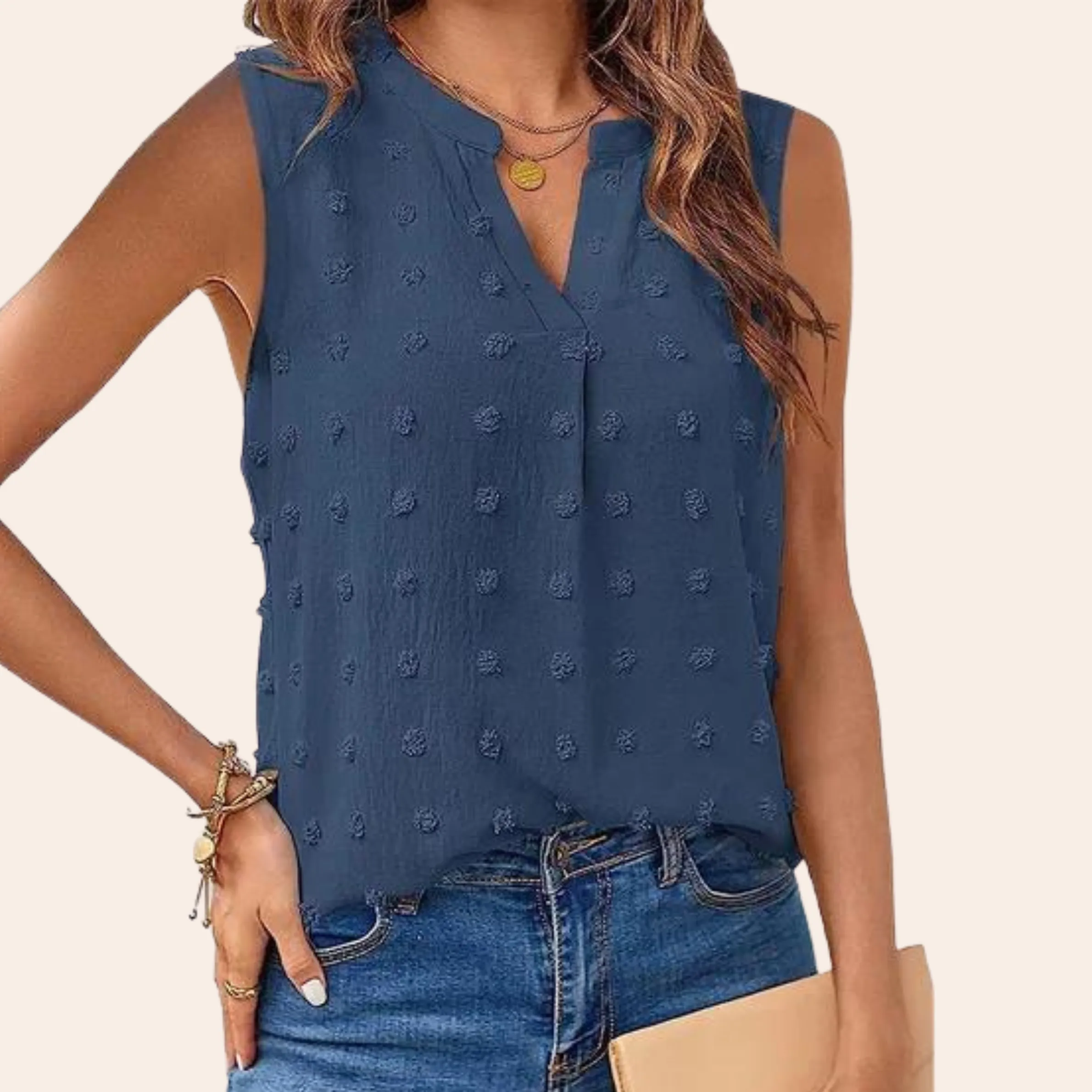 Rebeca® | Elegant Sleeveless Blouse