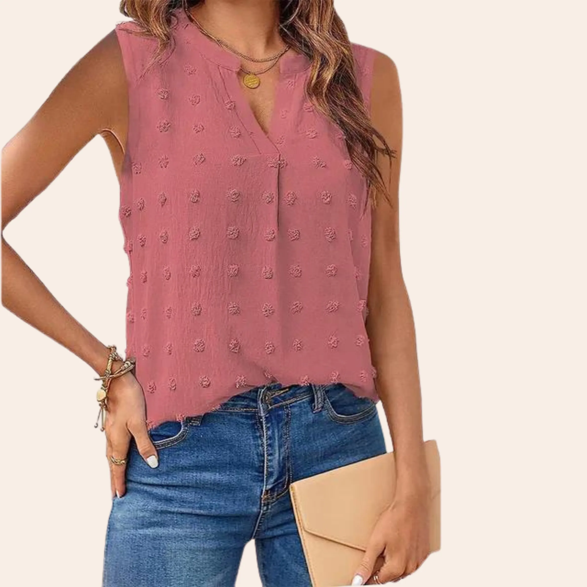 Rebeca® | Elegant Sleeveless Blouse