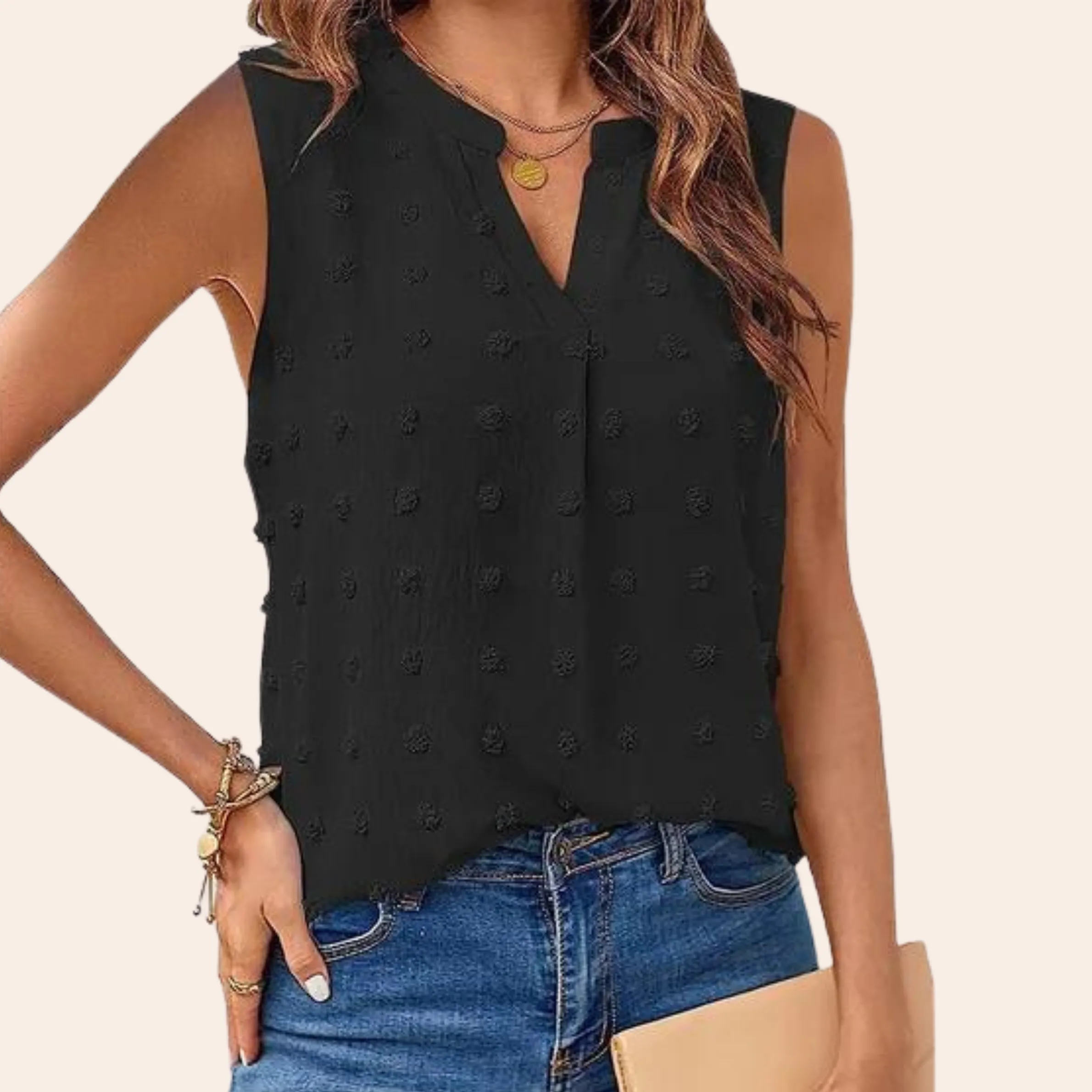 Rebeca® | Elegant Sleeveless Blouse