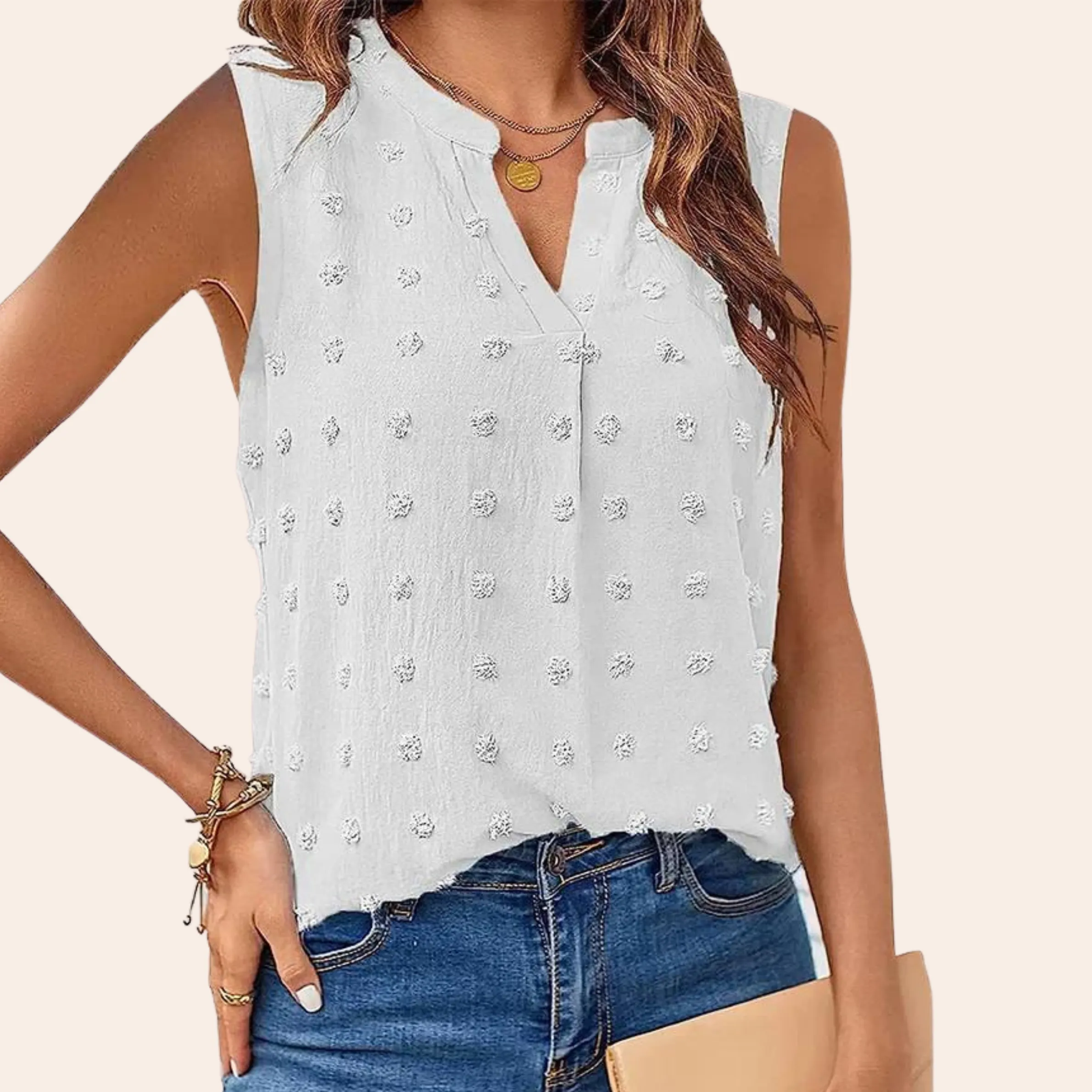 Rebeca® | Elegant Sleeveless Blouse