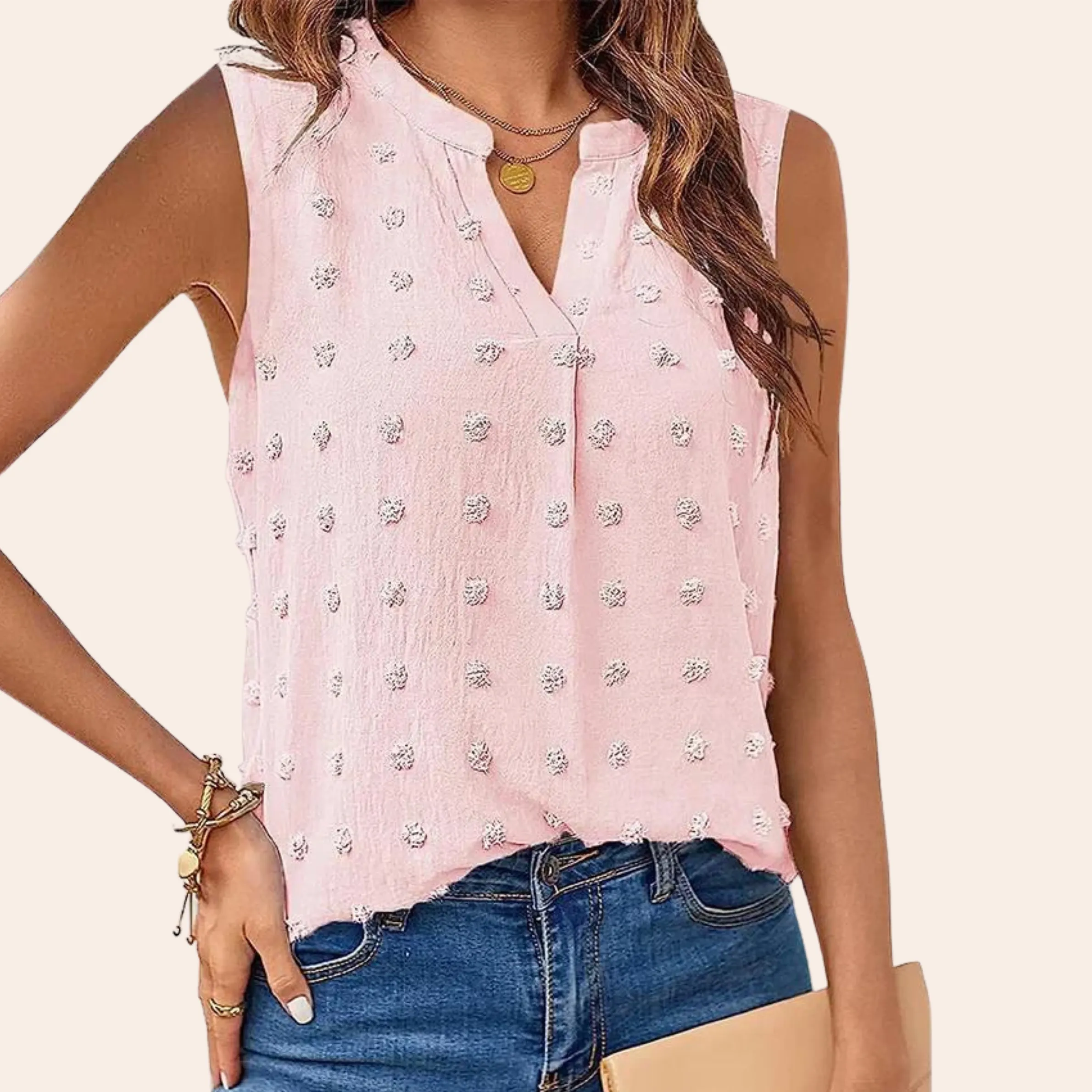 Rebeca® | Elegant Sleeveless Blouse