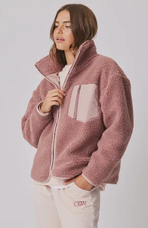 Remi Zip Up Berry