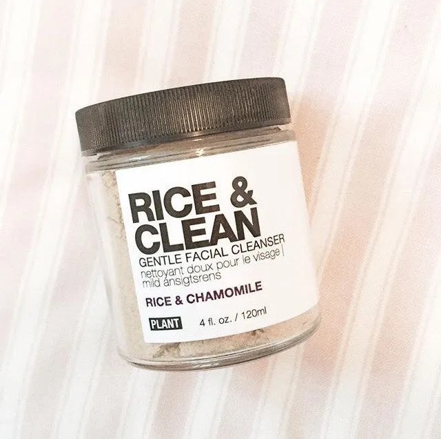 RICE AND CLEAN Gentle Facial Cleanser