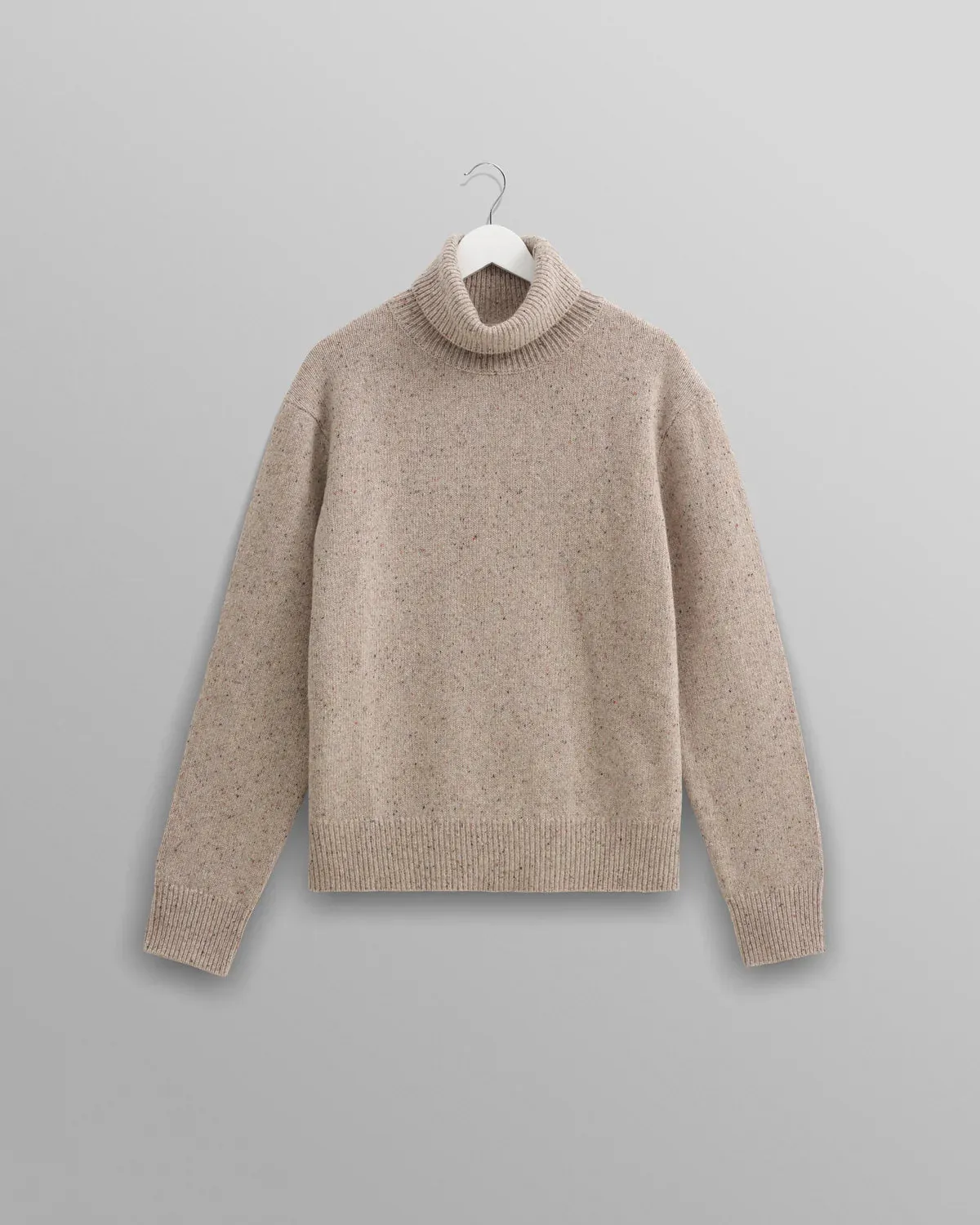 Ridgeway - Natural Donegal Roll Neck