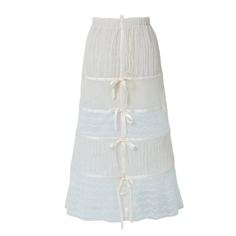 Rimless Tiered Skirt