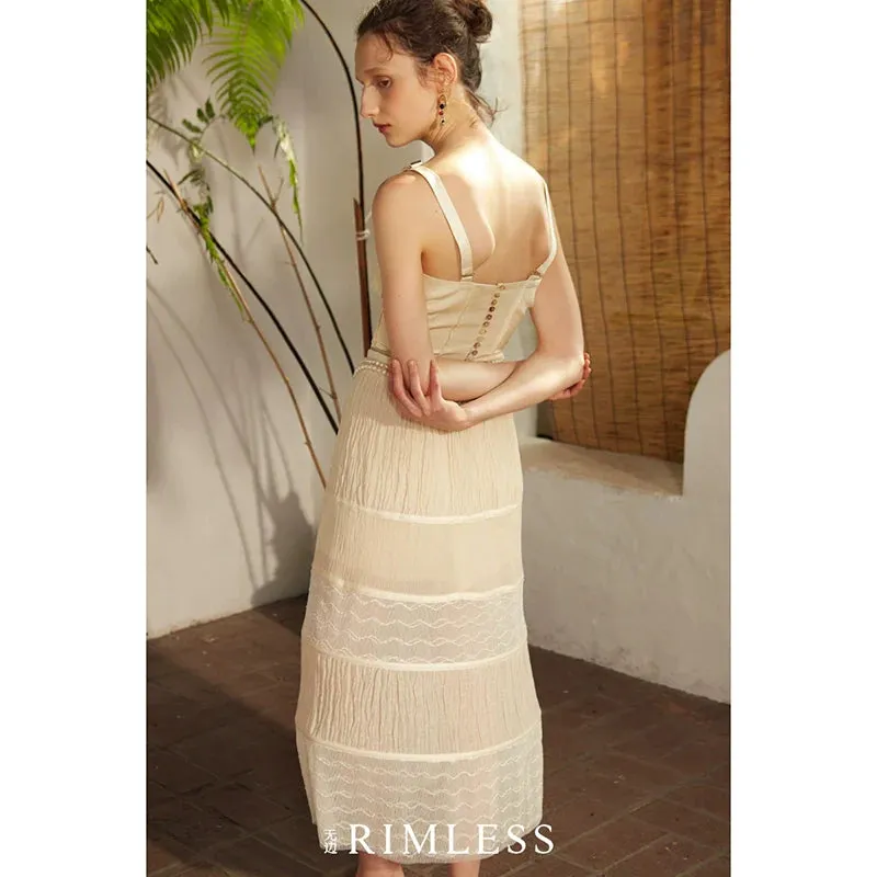 Rimless Tiered Skirt