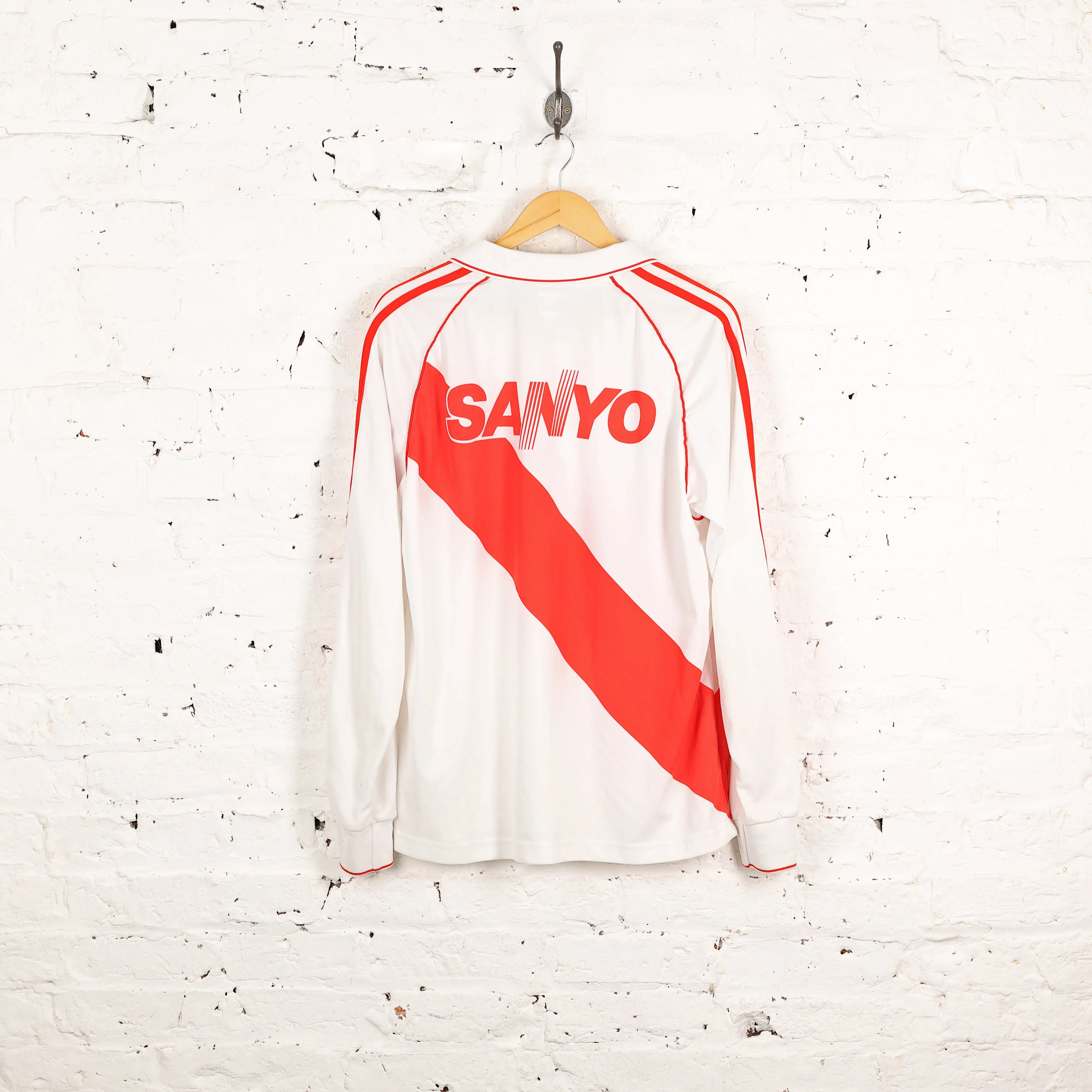 River Plate Reproduction Adidas Football Shirt - White - XL