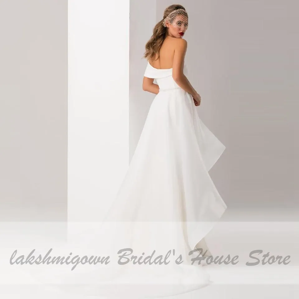 Roycebridal Satin Detachable Skirt Wedding Dress Mermaid Elegant