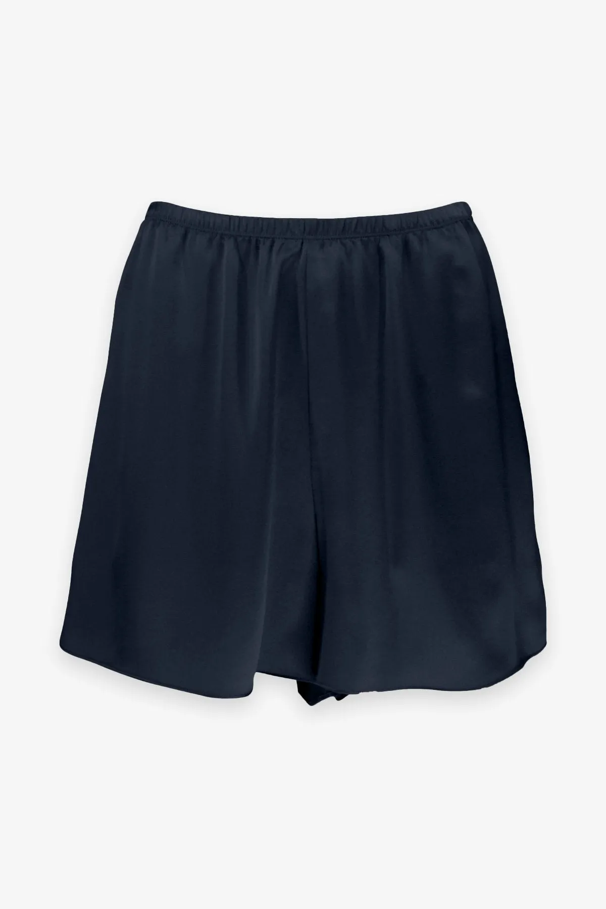 Satin Pull On Short in Coastal Blue