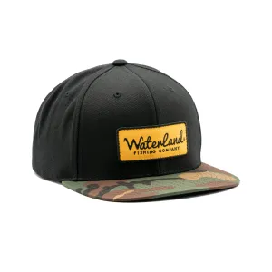 Scripted Vision - Flat Bill - Black/Camo