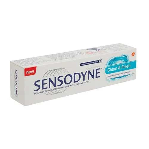 Sensodyne Clean & Fresh Toothpaste 75ml
