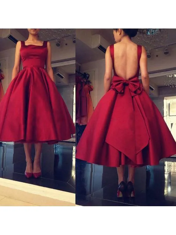 Sexy Backless Red Short Cheap Homecoming Dresses Online, BDY0353