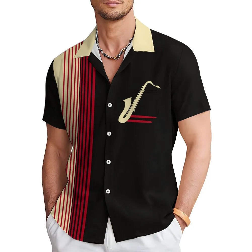 Short Sleeve Classic Party Shirts 2406001927