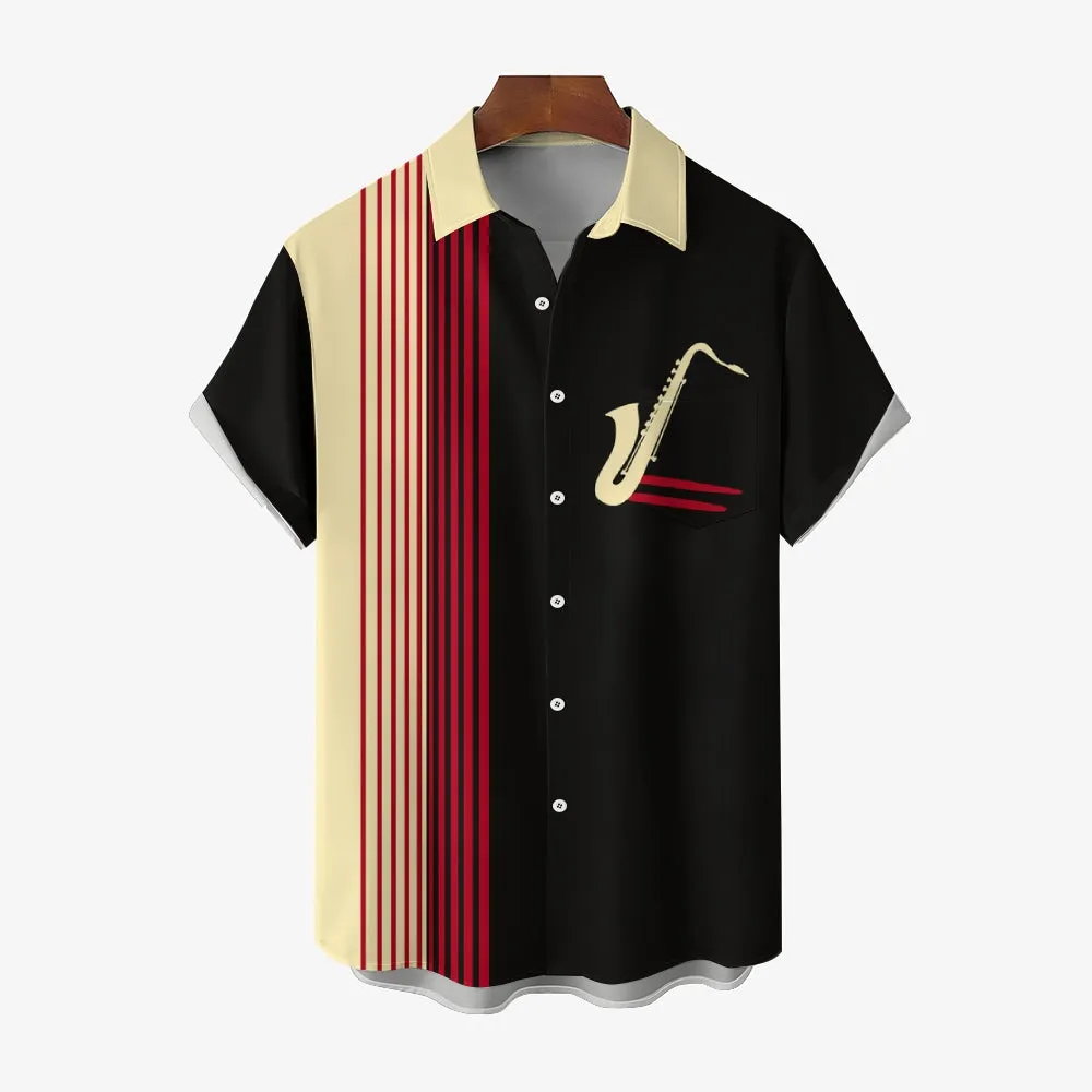 Short Sleeve Classic Party Shirts 2406001927