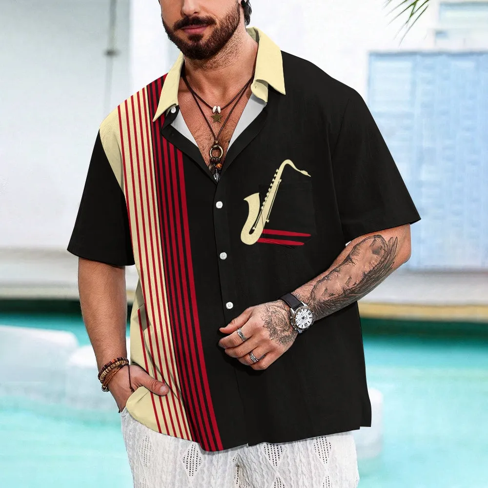 Short Sleeve Classic Party Shirts 2406001927