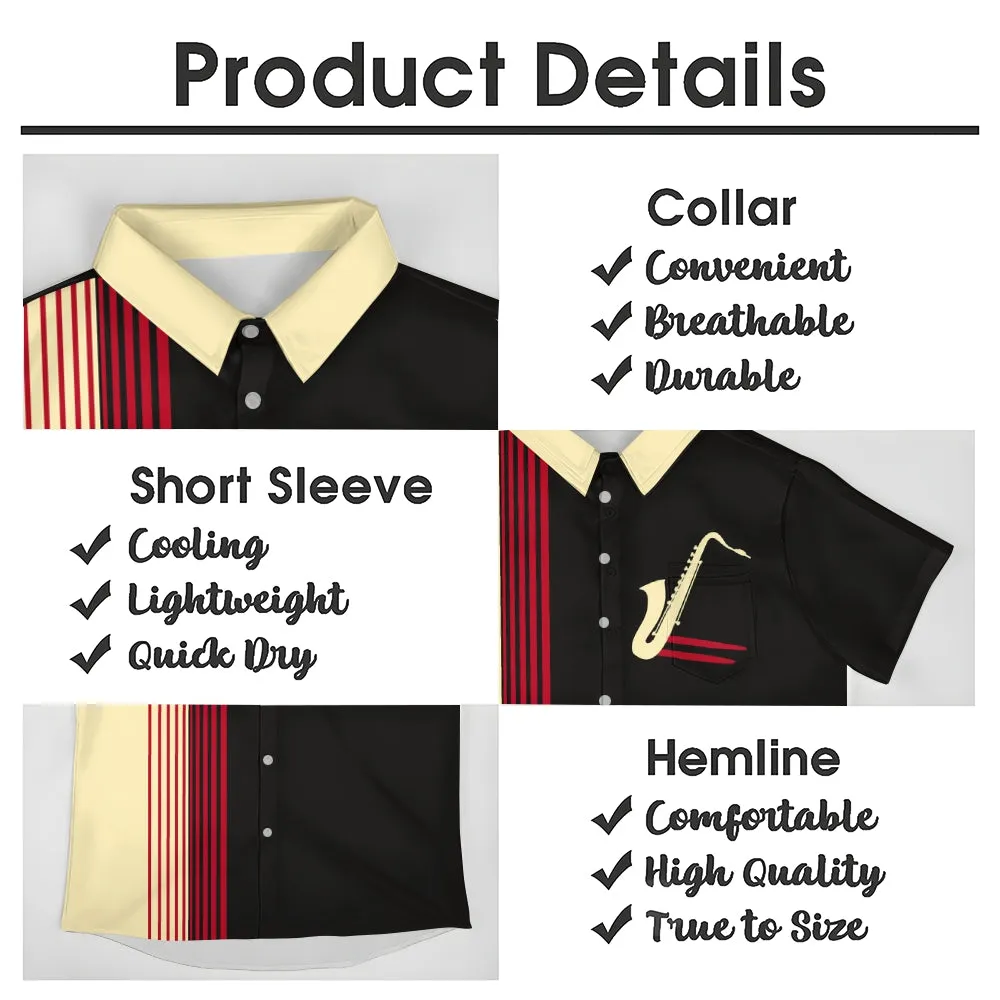 Short Sleeve Classic Party Shirts 2406001927