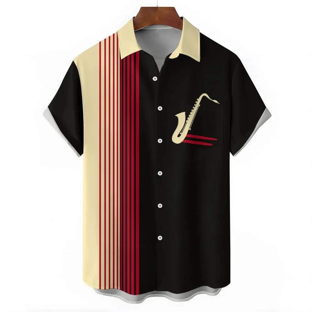 Short Sleeve Classic Party Shirts 2406001927