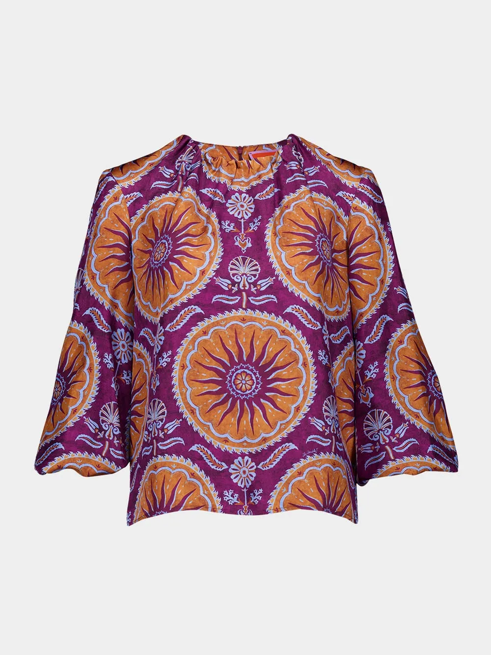 Silk Twill Charming Top