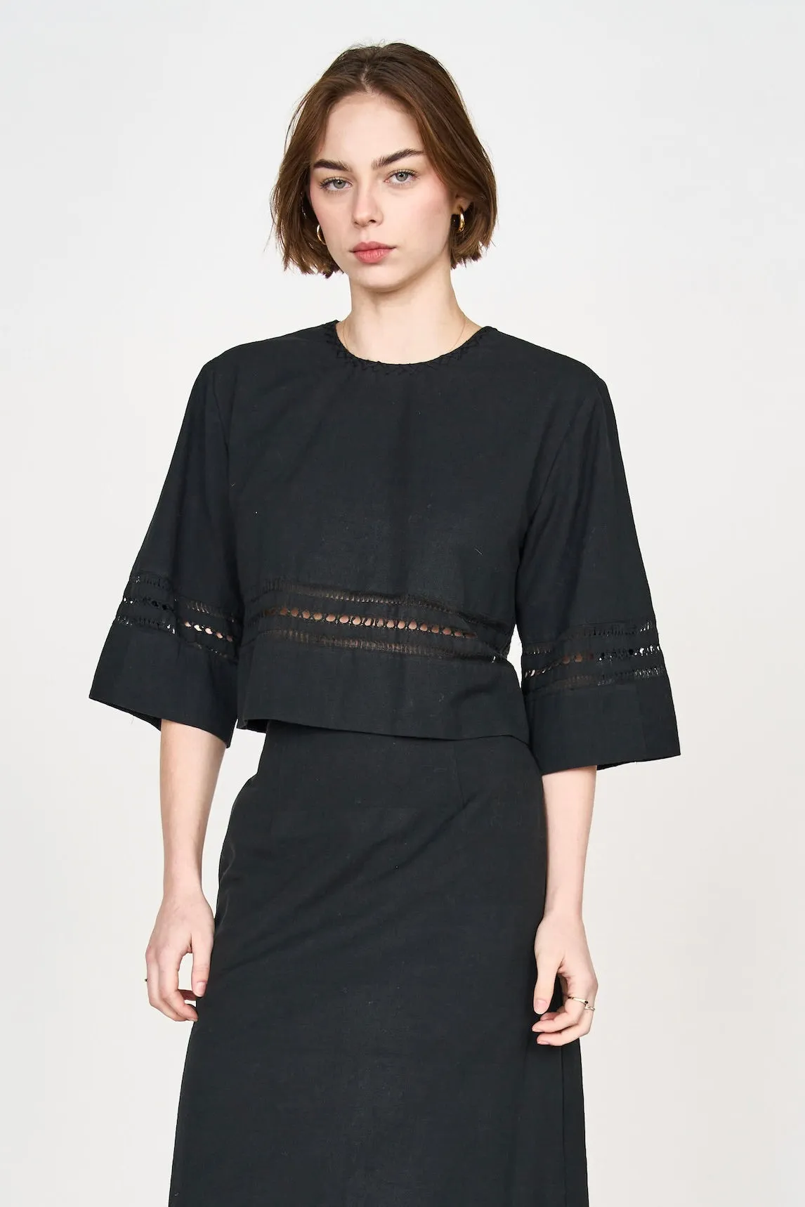 Sintra Top in Black