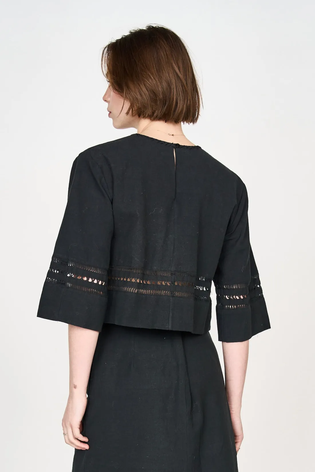 Sintra Top in Black