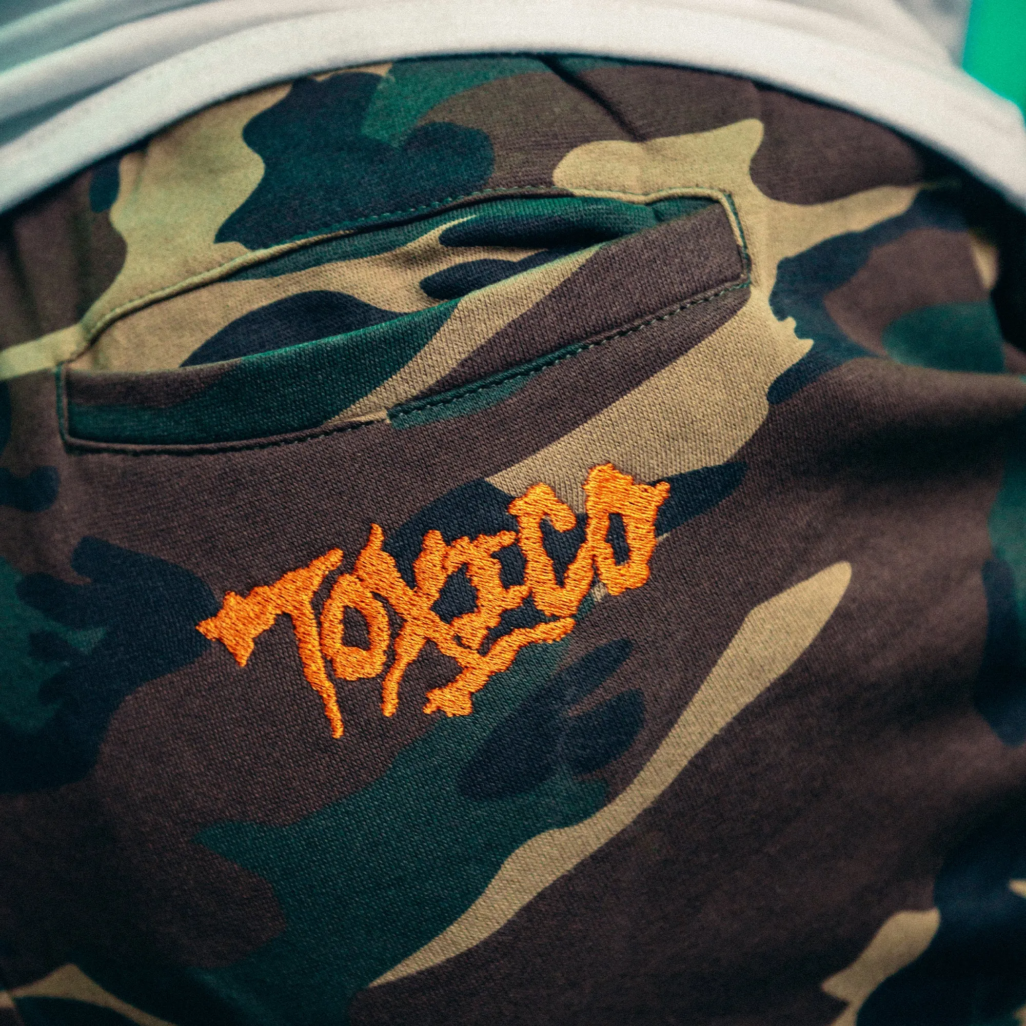 Skully Camo Sweat Shorts