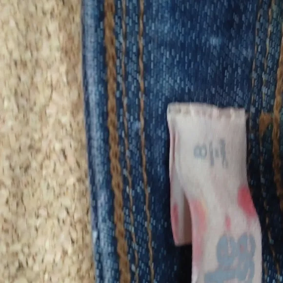 SLICK-BUD FASHIONS JEAN SHORTS SIZE 8 SPLATTER PAINT DESIGN 🎨